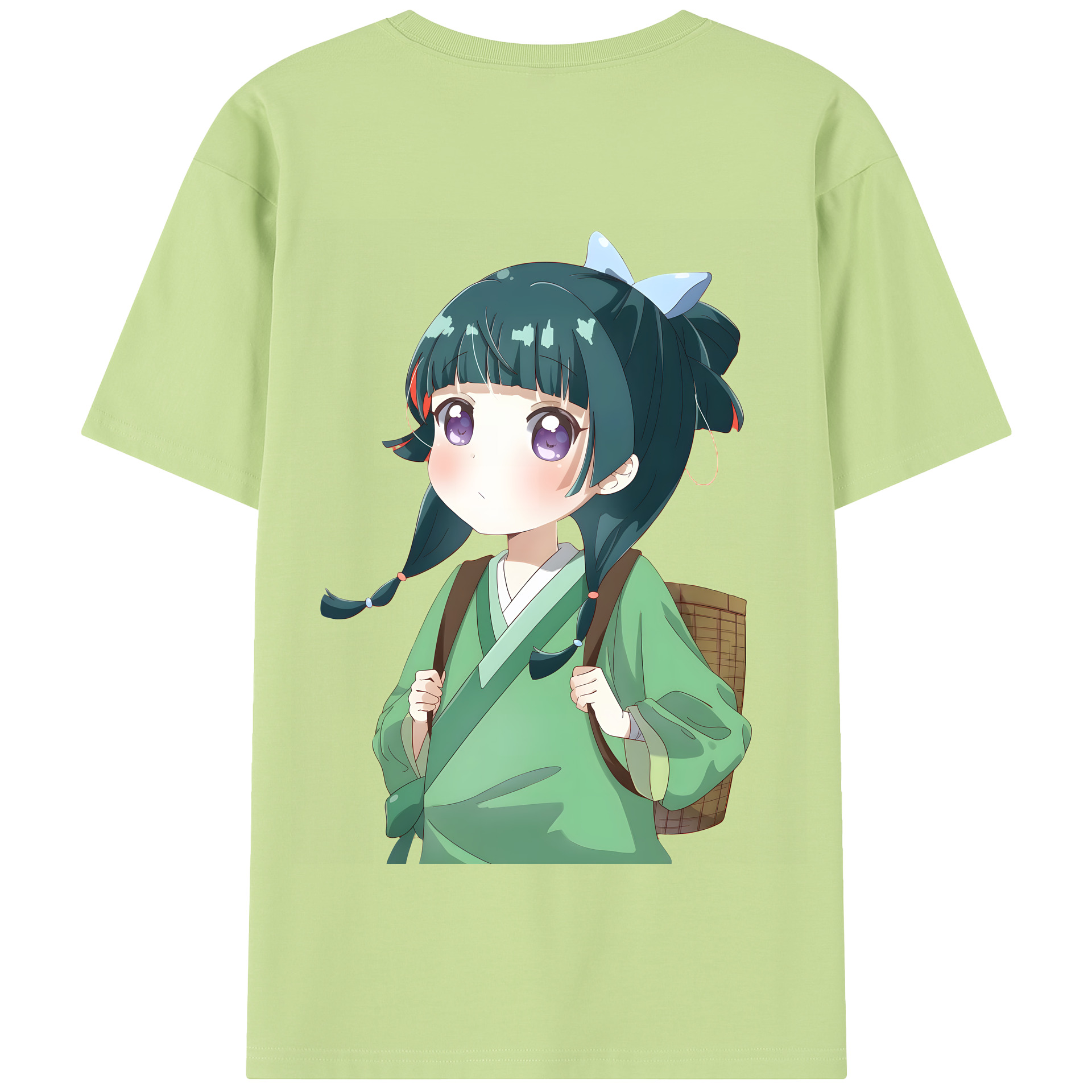 （画像用） 薬屋のひとりごと The Apothecary Diaries 綿100％半袖Tシャツ（背面プリント）